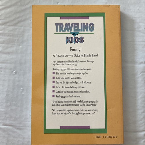 BOOK: Traveling with kids: 101 tips for a great trip by Jay A Parry Vintage 1981