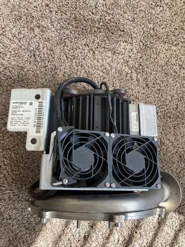 AIRTECH 9675475 VACUUM MOTOR 18,000 RPM MAX SPEED 3-PHASE 900 W 1.2 HP BSRG9