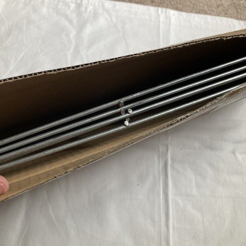 QTY- 5 Heavy Duty Metal H-Stakes Frame Wire Stakes Yard Sign Stake 24"x10"