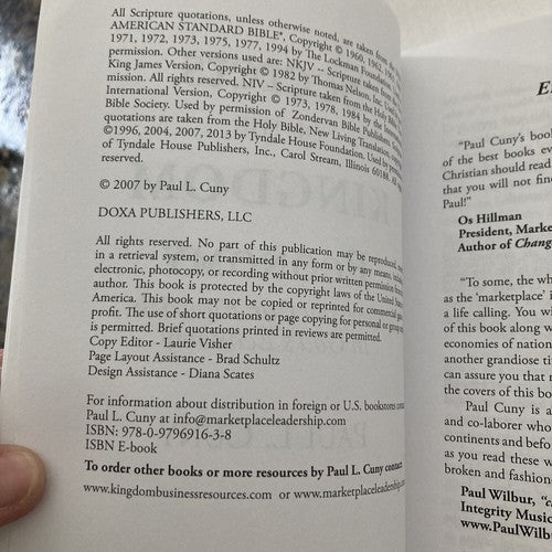BOOK: SECRETS OF THE KINGDOM ECONOMY How You Can Flourish In Gods Economy P Cuny