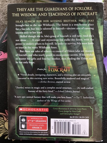 Foxcraft Ser.: The Elders by Inbali Iserles (2017, Trade Paperback)