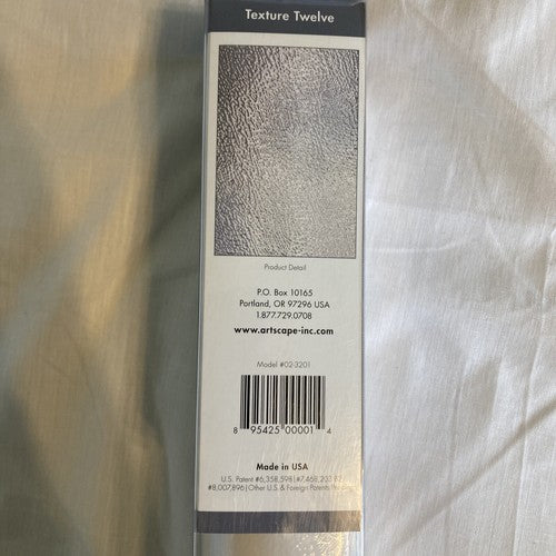 NEW Artscape Texture Window Film Stained Etched Glass Look 24â x 36â Texture 12