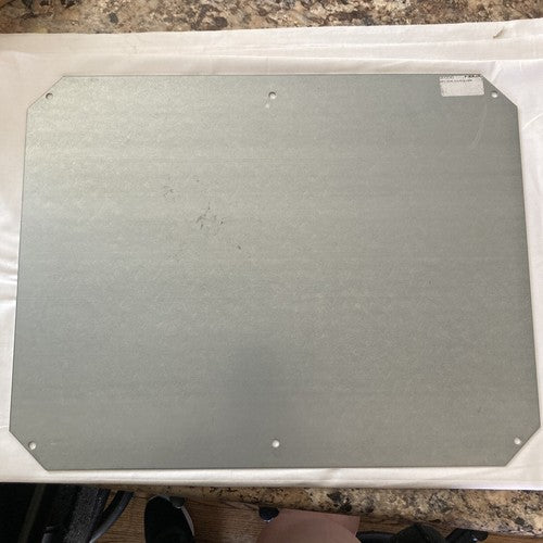 Fibox Enclosures MPS ARCA 5040 Galvanized Steel Mounting Plate 13.8â 17.7â 0.08â