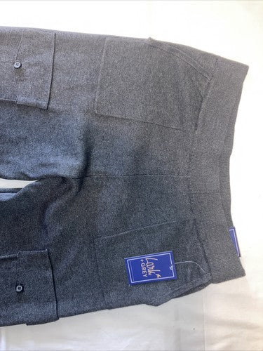 Lark & grey ladies Knit pants size XL X-Large Cargo Pocket Button Stretch Cozy