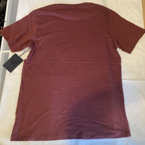 T-shirt Menâs XL By Gameday Social & Apparel Company MAROON Burgundy 100% Cotton