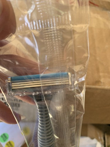 10-Pack NEW Personna Triple Blade Disp Razor Blue/Gray Razors Health Men Shaving