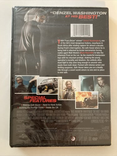 Safe House (DVD, 2012, Widescreen) NEW