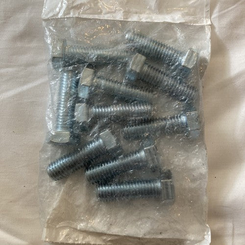 10-Pack Infasco Silver Hex HD Cap Screw 73575 J429-5 FNA UNC FT ZCL 5/8-11x2