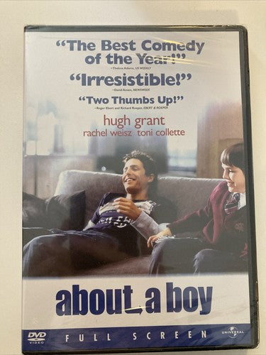BRAND NEW DVD ð About a Boy (2003 Full Frame) Hugh Grant Rachel Weisz Movie