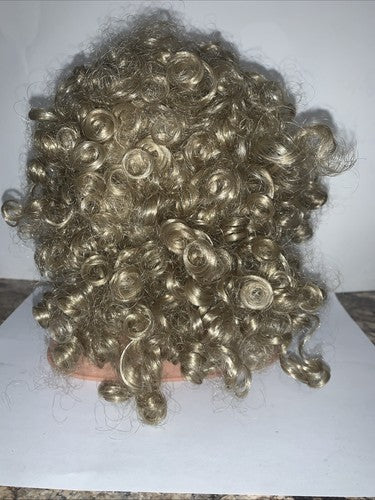 NEW Dollspart Doll Wig Curly Size 13 Blonde Ringlets 01022 Curls Synthetic Fiber