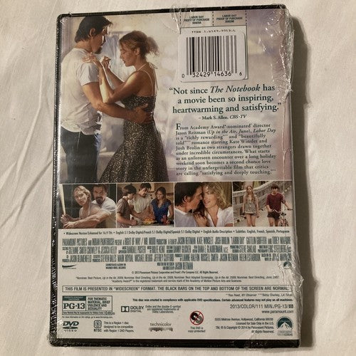DVD Labor Day With Kate Winslet & Josh Brolin PG-13 Pre-owned/Excellent Cond.