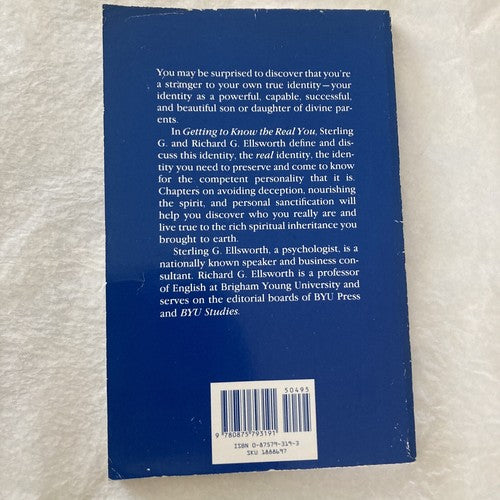 BOOK: Getting to Know the Real You Sterling & Richard Ellsworth Vintage 1981