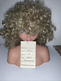 NEW Dollspart Doll Wig Curly Size 13 Blonde Ringlets 01022 Curls Synthetic Fiber