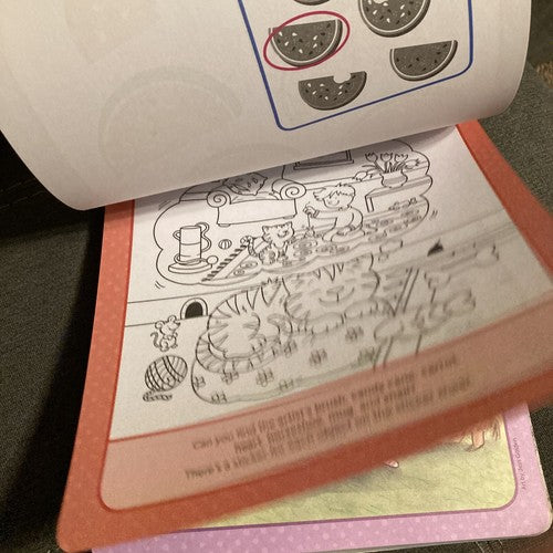 NEW Highlights Jumbo BOOK Pad of My First Puzzles 150+ Stickers Hidden Pictures