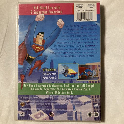 BRAND NEW - Superman: Last Son of Krypton (DVD, 2007) Cartoon Super Hero Movie