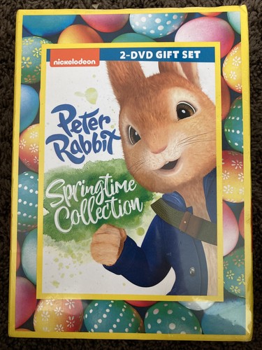 NEW Peter Rabbit Springtime Collection 2 DVD GIFT SET Nickelodeon Bunny