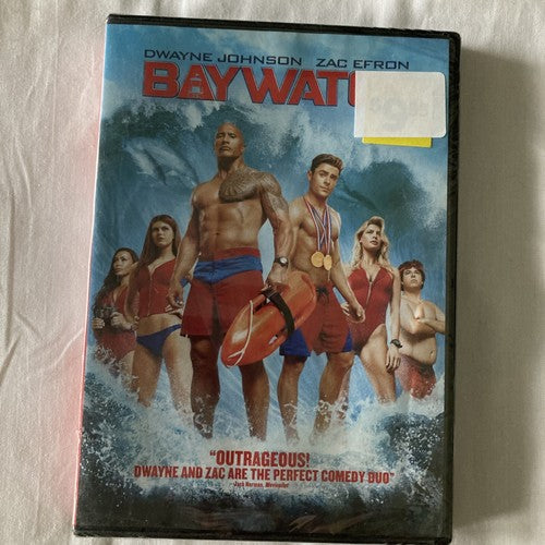 BRAND NEW Baywatch (DVD, 2017) Dwayne Rock Johnson Zac Efron Beach Comedy