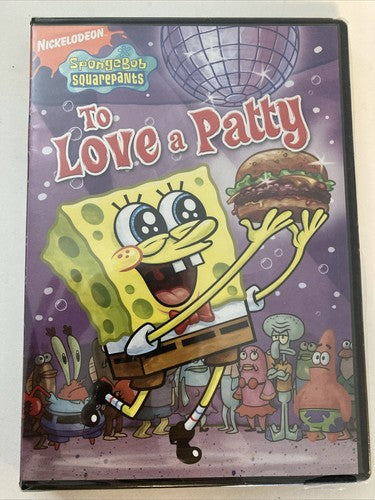 BRAND NEW SpongeBob SquarePants - To Love a Patty (DVD, 2008) Movie Nickelodeon