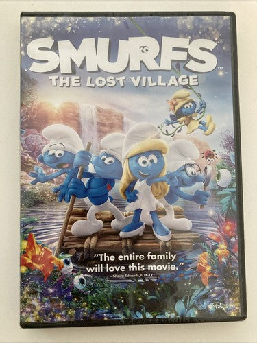 BRAND NEW DVD ~ Smurfs The Lost Village 2017 Demi Lovato Rainn Wilson Animation