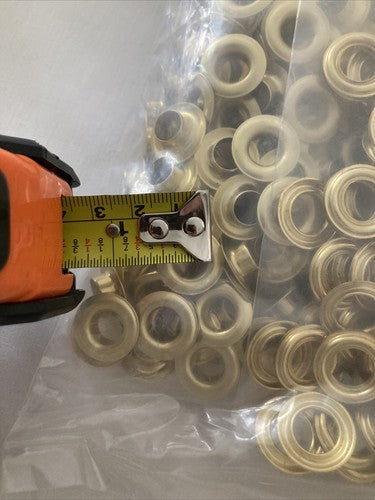 Grommets & Washers 1/2â 500 Pcs #4 Brass Self-Piercing Clothing Jean Business