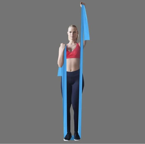 NEW 9 Ft Stretch Resistance Bands Exercise Pilates Yoga Aerobic GYM Home Workout