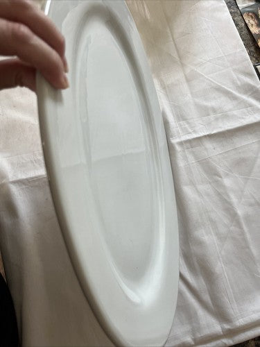 Cook At Home Oval Platter 17 3/4" x 12 3/4" Turkey Holidays Thanksgiving Plate