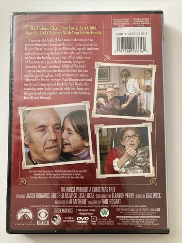 BRAND NEW DVD ð A House Without a Christmas Tree 2007 Jason Robards Holiday