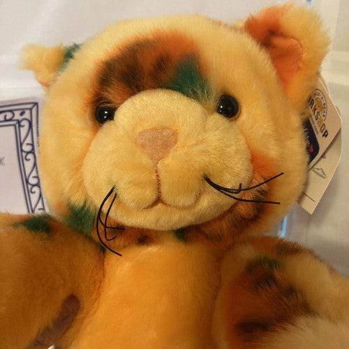 NWT RARE LIMITED EDITION Build A Bear PUMPKIN KITTY BAB Vault Orange Halloween
