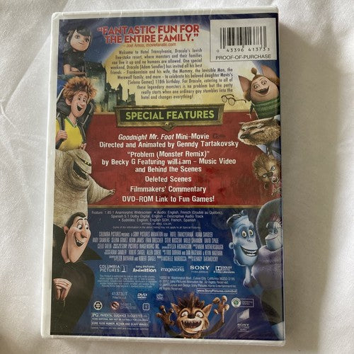 BRAND NEW Hotel Transylvania (DVD, 2012) Halloween Kids Movie PG