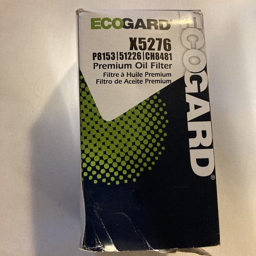 ECOGARD X5276 Premium Cartridge Engine Oil Filter Conventional Mercedes-Benz