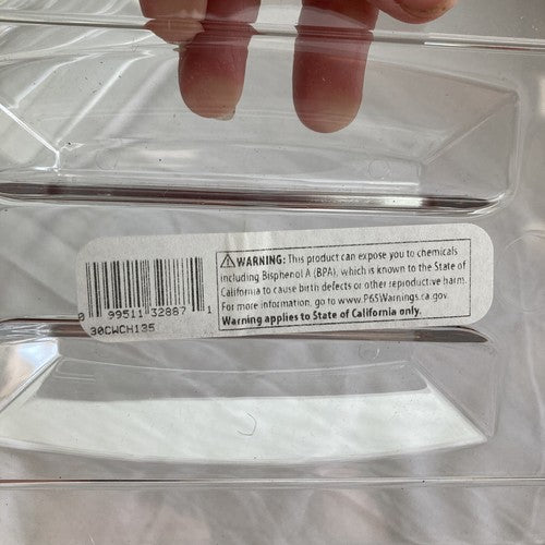 QTY - 4 CAMBRO CA30CWCH135 Food Pan Lid 1/3 Size Clear Lot 4 Restaurantâs Food