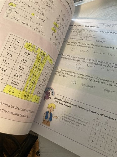 BOOK LOT: Grade 5 Complete Math Success Writings Mathematics Spectrum Homeschool