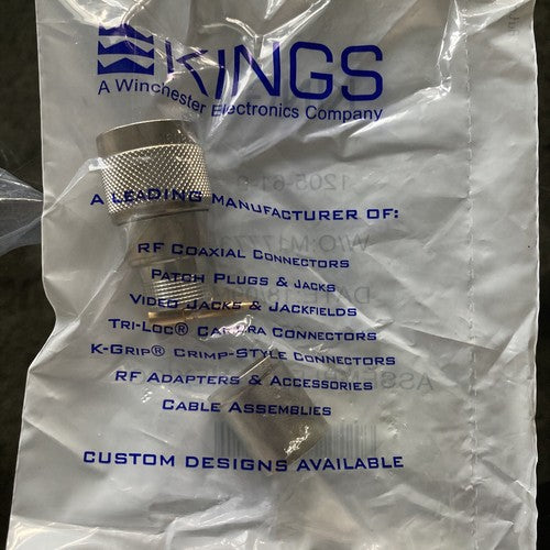 1 KINGS WINCHESTER ELECTRONICS 1205-61-9  N Type Straight Crimp Male 11 Hz