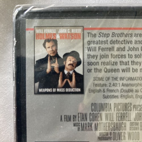 BRAND NEW DVD Step Brothers / Talladega Nights / Holmes & Watson 3 Movie Collect