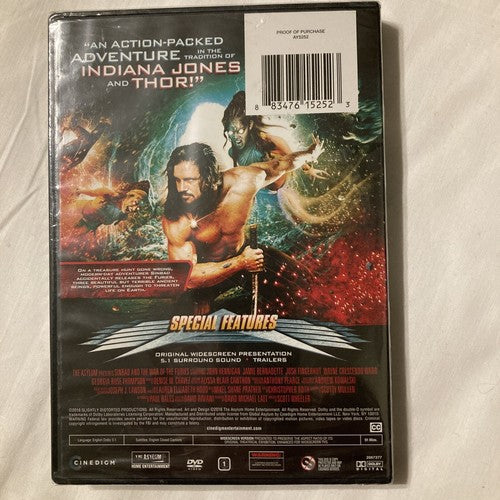 BRAND NEW- Sinbad and the War of the Furies (DVD) John Morrison