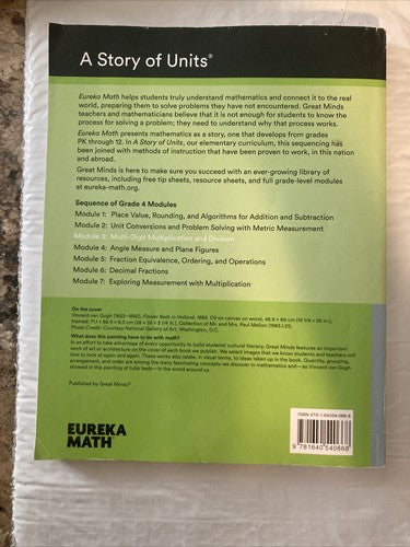 BOOK LOT Grade 4 Spectrum Math Eureka Mathematics Homeschooling Workbooks 4th