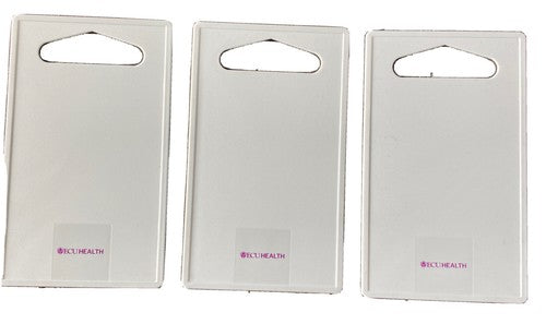 QTY: 3 WHITE ACRYLIC CUTTING BOARDS SIZE 5 1/2" x 9 1/4â Dishwasher Safe NEW