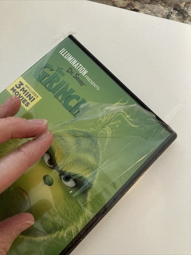 BRAND NEW DVD ~ Dr. Seuss' the Grinch + 3 Mini Movies Animated Version Cartoon