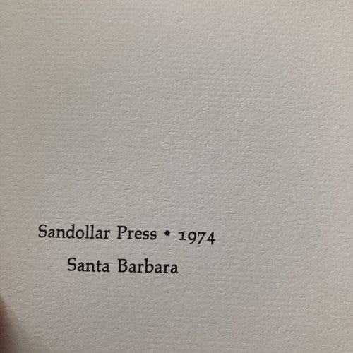 BOOK: POEMS of Lydia Hibbard Holland Vintage 1974 Poetry Sandollar Press Hard