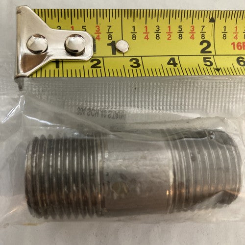NEW LEGEND Valve 1/2â X 2â 304 SCH.40 STAINLESS STEEL PIPE NIPPLE 304-062