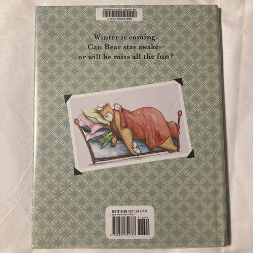 BOOK Bear Is Not Tired by Ciara Gavin 2016 Picture Books Used- Ex Library Bears