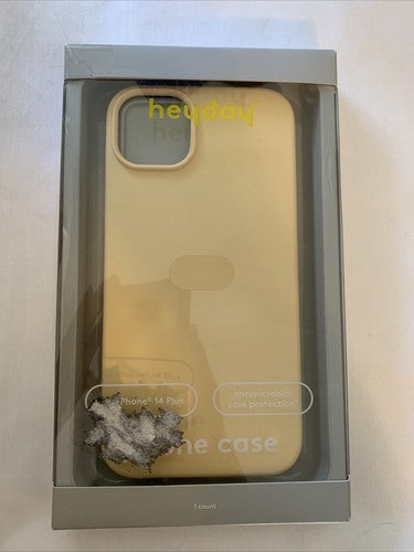 Apple iPhone 14 Plus Silicone Soft Phone Case - Mist Yellow by Heyday Protective