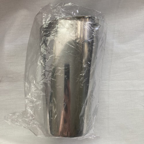 QTY - 12 Choice 16 oz. Stainless Steel 3-Piece Cobbler Cocktail Shaker Martini