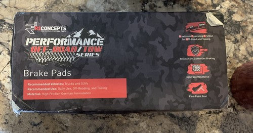 R1 Concepts Performance Brake Pads 2400-1691-00 Off Road Series