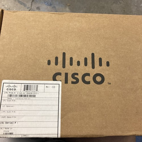 Cisco INTERNATIONAL Power Cord Cable CAB-AC-2800W-INT Grey/blue Plug *BRAND NEW*
