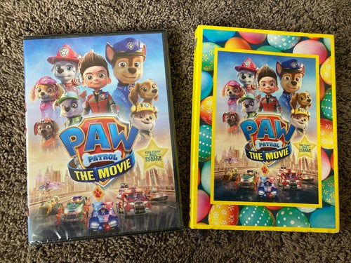 PAW Patrol: The Movie (DVD, 2021) Brand NEW Nickelodeon Rated G Puppy Dogs Pets