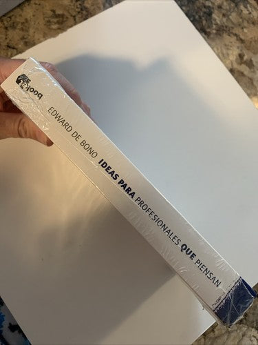 BOOK : Ideas Para Profesionales Que Piensan Edward De Bono Spanish Hard To Find