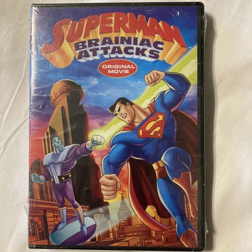 BRAND NEW Superman: Brainiac Attacks, Original Movie DC Comics (DVD, 2006)