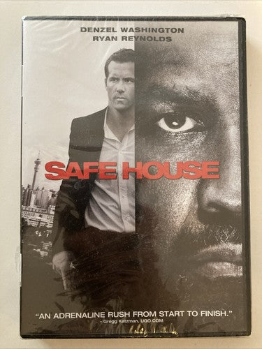 Safe House (DVD, 2012, Widescreen) NEW