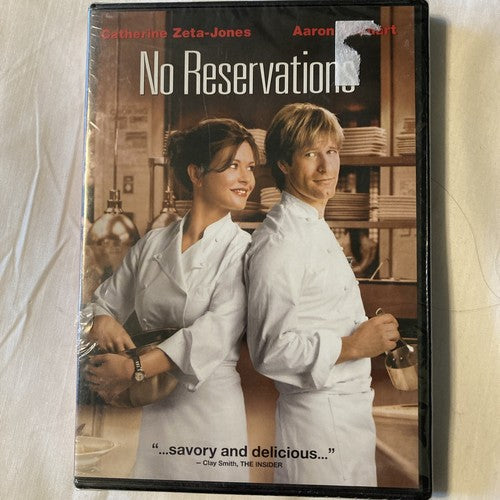 BRAND NEW- No Reservations (DVD, 2007) Catherine Zeta-Jones Aaron Eckhart Movie